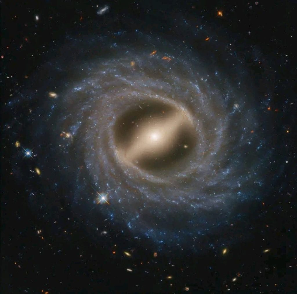 A photograph of NGC5335 galaxy