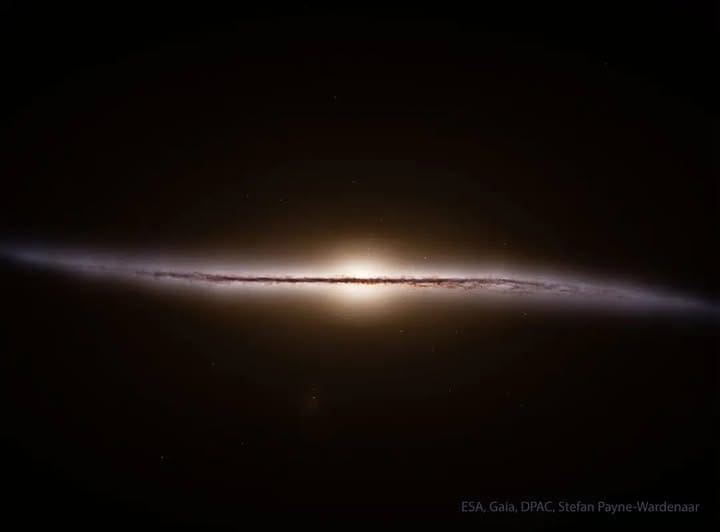 Gaia-এর চোখে আমাদের গ্যালাক্সির এক পার্শ্বচিত্র
